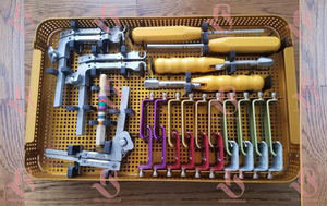 Système d'opération chirurgicale orthopédique BISONS TrimLine pour la colonne cervicale, kit réutilisable en acier inoxydable pour la colonne cervicale - Product Image 3