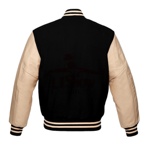 Chaqueta universitaria de cuero de moda, abrigo de alto rendimiento para hombre, chaqueta universitaria con cuello alto para hombre - Product Image 2