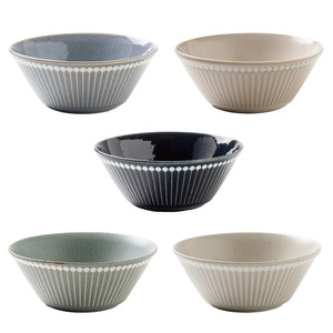 ชามก๋วยเตี๋ยวพอร์ซเลน Mino Ware ขนาด 160 มล. ผลิตในญี่ปุ่น สำหรับโฟ อะโอด้ง และเสิร์ฟอาหาร - Product Image 1