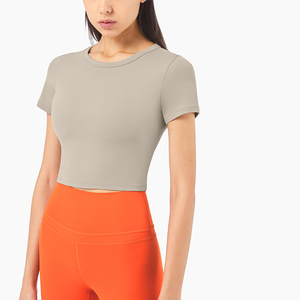 Top Deportivo Corto para Mujer, Transpirable y de Secado Rápido, para Danza, Running, Yoga y Fitness - Product Image 5