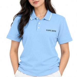 Camiseta Polo Premium para Mujer, Algodón, Manga Corta, Diseño Elegante, Estilo Casual Moderno, Look Informal y Elegante, Prenda Esencial para el Día a Día - Product Image 1