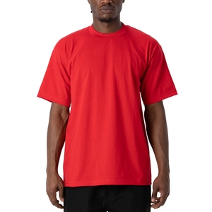 T-shirts décontractés pour hommes, 340 grammes, poids lourd, 100% coton, confort supérieur, coupe régulière, manches courtes, col rond, respirant, séchage rapide - Product Image 3