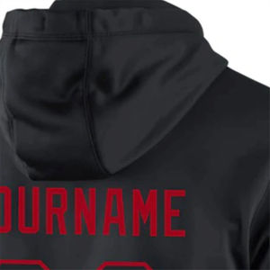 Sweat à capuche sportif personnalisé pour homme, en polyester, avec broderie et numéro, idéal pour l'entraînement athlétique – Vente en gros - Product Image 6