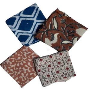 handmade Manufacturer Custom Printed 100% Organic Cotton Square Bandana <b>Scarf</b> Fashionable Design Silk Modal Polyester - Product Image 1