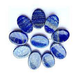 Venta al por mayor de piedras preciosas naturales Reiki curación antiestrés turquesa ovalada tallada pulida masaje de pulgar piedra de preocupación para antiestrés - Product Image 4