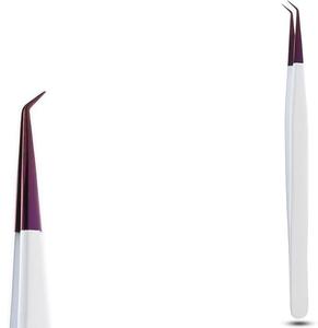 แหนบปลายแหลมสแตนเลสสำหรับต่อขนตา ยี่ห้อ Private Label สำหรับงานเสริมความงาม - Product Image 2