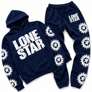 Ensemble de survêtement personnalisé en coton épais avec sweat à capuche et pantalon de jogging – Vêtements urbains de luxe – Usine OEM ODM - Product Image 1