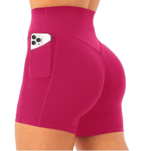 Pantalones Cortos de Ciclismo de Cintura Alta para Mujer, Diseño Novedoso, Transpirables, de Secado Rápido, Ecológicos, con Control de Abdomen, Gruesos, para Yoga y Gimnasio 2026 - Product Image 1