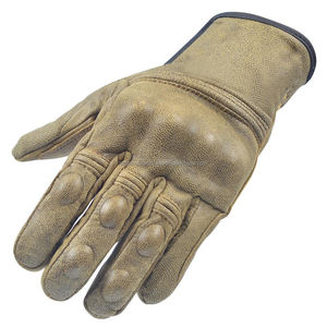 Gants de moto en détresse Cafe Racers Gants en cuir Riding Road Racing Wear Gants de vélo Gants de moto antidérapants Street Biker - Product Image 3