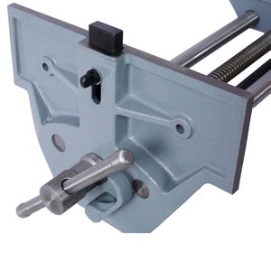 Morsa da Falegnameria ad Azione Rapida con Larghezza della Gola di 10,5 Pollici, Morsa da Banco in Ghisa Resistente con Leva a Sgancio Rapido per Regolazioni Veloci - Product Image 5