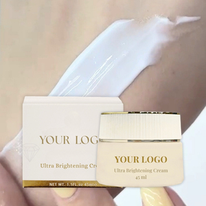 Crema Facial Iluminadora de Marca Blanca con Arbutina, Reafirmante, con ADN de Sodio y Niacinamida para Manchas Oscuras y Tono de Piel Desigual, 45 ml, Venta al por Mayor - Product Image 2