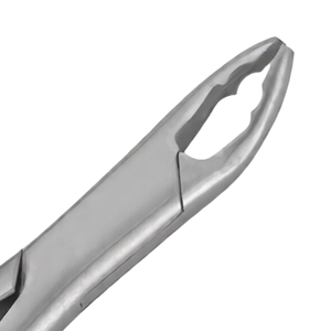 คีมถอนฟัน # ด้ามจับแบบกลวงเคลือบทองฝังเพชร 150AS พร้อมด้ามจับแบบไพธอน ผลิตจากสแตนเลสสตีล ใช้งานด้วยมือ ได้รับการรับรองมาตรฐาน CE สำหรับการผ่าตัด - Product Image 4