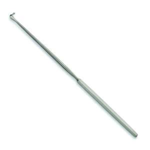 เครื่องมือผ่าตัดแบบแมนนวล Dura Hook Retractor ขนาด 7 มม. ยาว 19 ซม. แบบตรงและแบบงอ สำหรับการผ่าตัดทั่วไป ผลิตจากเหล็กกล้าไร้สนิมเยอรมัน ระดับ Class I - Product Image 4