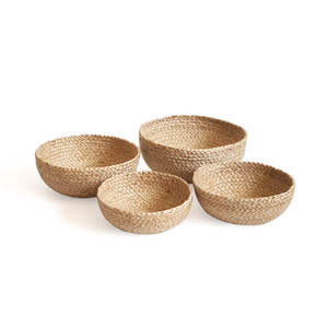 Natural Decorative <b>Woven</b> <b>Basket</b> Jute/Sisal Home Storage <b>Basket</b> for Home Decor - Product Image 1