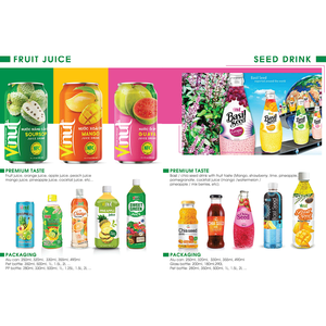 Vente chaude 330ml Tropical Pure Orange Fruit Jus Bouteille Échantillon Gratuit Marque Privée OEM ODM Fabrication En Gros - Product Image 2