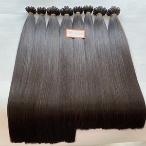 เครื่องต่อผมมนุษย์12A เรมี่เวอร์จินเวียดนามเครื่องตัดหนังกำพร้าแนวตรงยาว8 ''-34'' - Product Image 4
