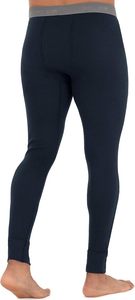 Men High Waist Black <b>Leggings</b> <b>Slim</b> Fit Knitted Cotton Polyester Winter Casual Solid Color Breathable Thermal Quick Dry Vintage - Product Image 2