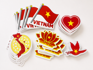 Die Cut Transparent <b>Waterproof</b> Strong Adhesive <b>Label</b> with Custom Logo OEM Hoa Long Vietnam Manufacturer Supplier Factory - Product Image 2