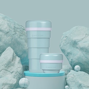 แก้วน้ำพกพาเกาหลี TUMBLER STORY ขนาดเล็ก 150 มล. แก้วน้ำพกพา น้ำหนักเบา ของขวัญสำหรับการเดินทาง - Product Image 1