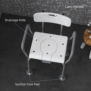 Sedia a rotelle comoda portatile in acciaio resistente con braccioli, design moderno, finitura verniciata a polvere per forniture terapeutiche e riabilitative - Product Image 6