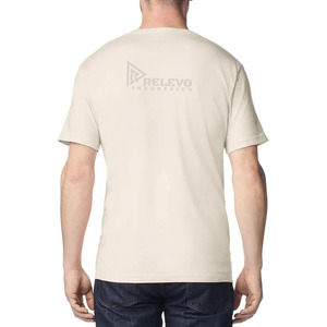 Nouveaux T-shirts de golf à col imprimé de haute qualité, manches courtes, 100% coton, 320g, qualité supérieure, vente en gros pour hommes - Product Image 5