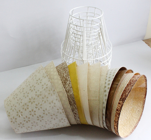 Recycled & Handmade Lace <b>Paper</b> Decoration Lampshade Hemp Fiber <b>Paper</b> Desk Table Lamp For <b>Kitchen</b> Dinning Room Bedroom Hallway - Product Image 4