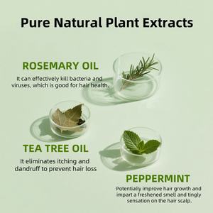 Shampooing antipelliculaire biologique végétalien naturel sans sulfate OEM avec huile d'arbre à thé, traitement du <span class=keywords><strong>psoriasis</strong></span> du cuir chevelu, équilibre de l'huile et rafraîchissement - Product Image 2