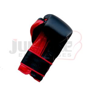 Guantes de Piel para Entrenamiento de Kickboxing Profesional, Ligeros, Transpirables, con Correa Ajustable para el Cierre de la Muñeca - Product Image 3