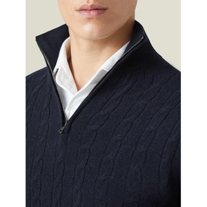 Suéter de Cachemira con Cierre y Manga Larga para Hombre, Precio al por Mayor, Cárdigan de Cachemira - Product Image 5