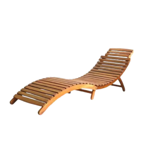 Installations de loisirs en plein air Daybed Beach Chaise longue en bois pour côté piscine et meubles de jardin Usine directe - Product Image 6