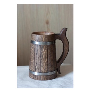 Taza de Madera Maciza Más Vendida, Taza Ecológica Natural para Café, Té y Cerveza, Disponible al Mejor Precio del Mercado - Product Image 6