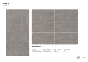 Carreaux de porcelaine rustiques mats de qualité export, taille 600x1200, finition naturelle, pour sols et murs, destinés aux projets commerciaux - Product Image 5