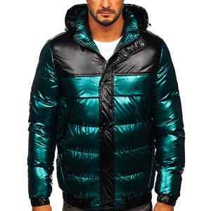 2026 Wholesale Men Casual Winter Puffer Jacket High Quality Outdoor Warm <b>Bubble</b> <b>Coat</b> Zipper Closure OEM Service Plain Dyed Hood - Product Image 4