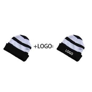 Gorro de Punto Elástico, Suave y Cálido, para Yoga y Fitness, con Rayas, para Entrenamiento - Product Image 6