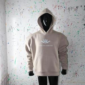 Sweatshirts à capuche pour hommes grande taille, sans cordon, hiver, haute qualité, polaire 500 g/m², streetwear, coupe régulière, séchage rapide - Product Image 4