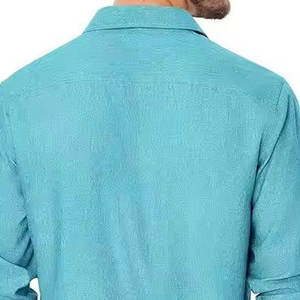 Camisas de Hombre de Manga Larga Casuales Hechas con Material 100% Algodón, Camisas de Hombre de Manga Larga Casuales a la Moda - Product Image 5