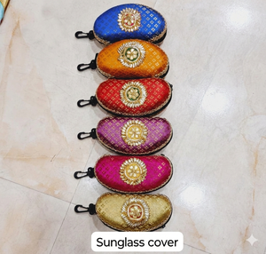 Stunning Fabric <b>Sunglasses</b> Cover with Traditional Design Outdoor Wedding Use Hot Selling New Arrival OEM 2026 Wholesale - Product Image 1