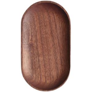 Solid Acacia Wood Engraved Rustic Round Dinner Trays Set with Fruit Design for Wedding and Birthday - Product Image 2
