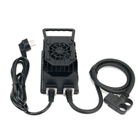 Chargeur de batterie portable industriel 48V 20A pour moto et scooter électrique avec protection IP67 et boîtier en aluminium