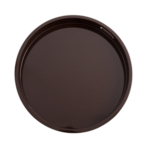 Premium High-End Glossy Lacquered Wooden Serving <b>Tray</b> Wholesale, Stylish Geometric Edge <b>Tea</b> <b>Trays</b>, Custom Home Decor Vietnam - Product Image 5