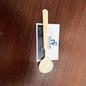 Cuchara de Té Artesanal de Hueso de Búfalo, Vajilla Hecha a Mano, Cuchara de Hueso de Búfalo de Lujo para Uso en Restaurantes y Hoteles - Product Image 3