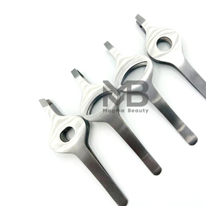 Juego de Pinzas para Cejas Mini, Pinzas de Precisión de Acero Inoxidable con Punta Puntiaguda, Pinzas de Belleza de Estilo Moderno para Depilación Facial - Product Image 6