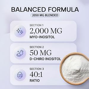 Cápsulas de Complejo de Mioinositol y D-Chiroinositol OEM 2050 mg, Fabricante de Suplementos Dietéticos - Product Image 4