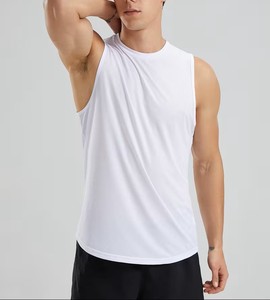 Débardeur de sport pour homme, séchage rapide, respirant, écologique, 100 % coton, fitness, course à pied, mode, décontracté, ultra-léger - Product Image 3