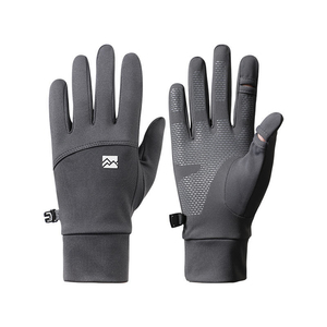 Winter Outdoor Nylon Warm <b>Gloves</b> Unisex Sports Cycling Windproof Waterproof Fleece-Lined Touchscreen Non-Slip Winter <b>Gloves</b> - Product Image 4