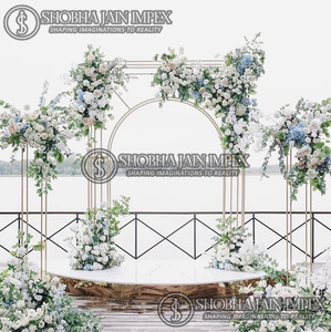 Outdoor Wedding FRP <b>Arch</b> Fiber Panel Drape <b>Decorations</b> for Stage Carton Packing Shobha Jain Impex Delhi India - Product Image 2