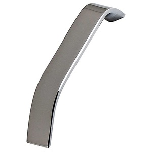 Tirador de Barra Moderno de Latón y Acero Inoxidable Niquelado para Muebles de Cocina, Baño y Armarios - Diseño Duradero y Multifuncional - Product Image 1