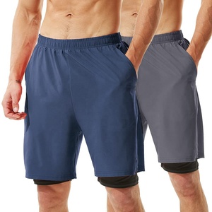 ECONEX SPORTS 2025, venta al por mayor, pantalones cortos de entrenamiento de baloncesto para hombre, verano, doble capa, deportes, Fitness, transpirable, 100% rápido, algodón - Product Image 1