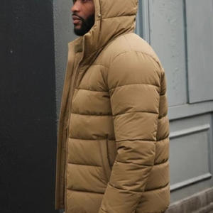 Mens Lightweight Insulated Waterproof Windproof Breathable Puffer <b>Jacket</b> Quilted Winter Outerwear Customizable for Wholesale - Product Image 1