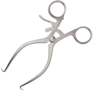 เครื่องมือผ่าตัดสัตว์ Weitlaner Retractor ขนาด 5.5 นิ้ว ปลายทู่ 3x4 ง่าม ทำจากเหล็กกล้าไร้สนิม มีจำหน่ายในราคาประหยัด - Product Image 5
